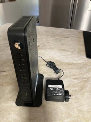 Pre owned Telstra Gateway Max Netgear C6300BD-1TLAUS WiFi Cable Modem Router - image 1 of 2