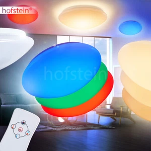 Farbwechsler Decken Leuchten LED Wohn Schlaf Zimmer Flur Lampen Fernbedienung  - Bild 1 von 3