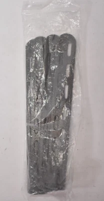 Lot of 4 BMP 8" x 1" Condenser Tie Down Straps Clips Dark Gray TP-BMT-D08