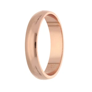 Treuheld® - 925 Sterling Silber Ring - Rosegold - 4 Breiten - 12 Größen (6481v) - Picture 1 of 3