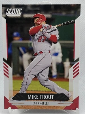 Mike Trout #9 2021 Panini Chronicles MLB Los Angeles Angels - Image 1 of 2