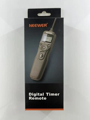 Neewer Digital Timer Remote EZA for Canon 50D, 40D, 30D, 20D, 10D, 7D, 6D, 5D,1D - Image 1 of 4