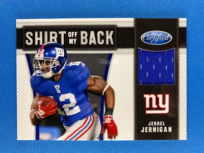 2011 Certified Football Jerrel Jernigan #29 Patch /250 New York Giants NFL - Image 1 of 2