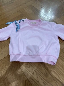Emillo Pucci girls pink sweatshirt - Picture 1 of 4