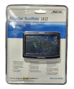 Magellan RoadMate 1412 Car GPS Receiver Brand New Factory Sealed - Picture 1 of 8
