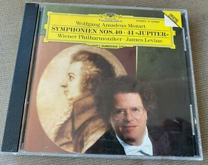 James Levine Mozart Symphien Nos 40 41 Jupiter Wiener Audio CD Compact Disc - Bild 1 von 4