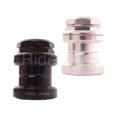 Tange FALCON FL270C Threaded Headset, Fork headtube OD 30mm 1-1/8", Silver/Black - Image 1 of 4