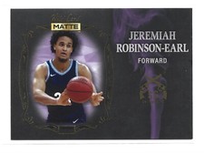 2022-23 Wild Card Matte Draft Smoking Gun Black #SG-13 Jeremiah Robinson-Earl