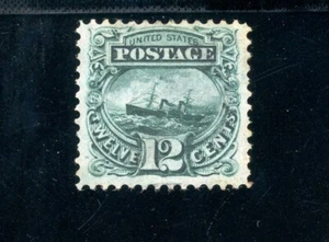 USAstamps Unused VF-XF US 1869 Pictorial Issue Scott 117 RG SCV $725+ - Picture 1 of 2