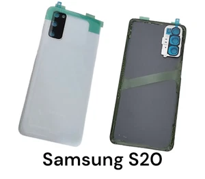 Samsung Galaxy s20 5G /G980 G981 tapa de la batería cubierta posterior blanca - Imagen 1 de 1