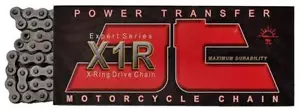 Cadena de transmisión JT - JTC530X1R120RL - 530 X1R negro resistente serie Expert anillo X - Imagen 1 de 1