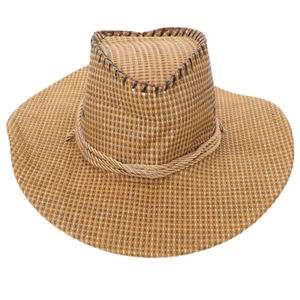 Sun Visor Cowboy Hat Festival Hats for Outdoor Man Beach Straw Woven - Picture 1 of 12
