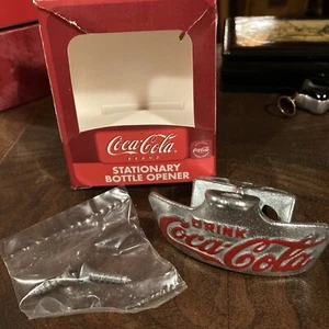 Vintage Coca-Cola NOS Starr ""X"" stationäre Wandhalterung Flaschenöffner Neu - Bild 1 von 10