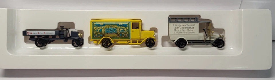 Märklin 1:87 H0 Oldtimer Set 3er Set 1889 Made in Germany TOP ZUSTAND in OVP - Bild 1 von 4