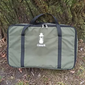 Bolso de transporte funda blanda con dos quemadores estufa de campamento Coleman 413 almacenamiento de viaje - Imagen 1 de 11