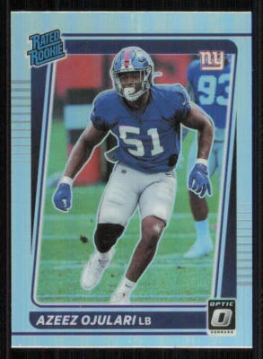 2021 Donruss Optic Holo #273 Azeez Ojulari RR - Image 1 of 2