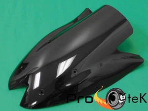 2010-2013 Kawasaki Z1000 ABS Smoke Black Double Bubble Windscreen Windshield - Bild 1 von 2