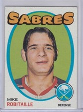 1971-72 Topps NHL | #8 MIKE ROBITAILLE Rookie RC Buffalo Sabres