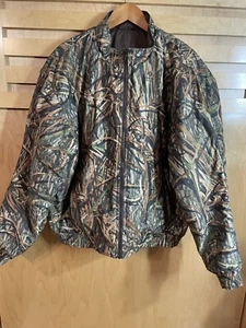 Cabela’s Jacket Men’s Sz XL Reversible Hunting Mossy Oak Thinsulate - Picture 1 of 12