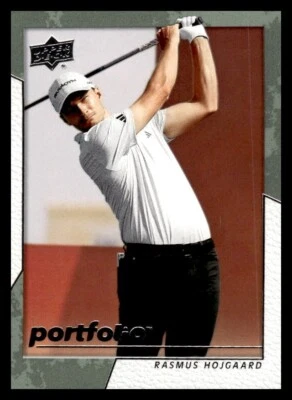 2024 Upper Deck Rasmus Hojgaard [Base] Base Set Portfolio - Image 1 of 2