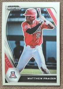 2021 Panini Prizm Draft Picks Matthew Fraizer Rookie Pittsburgh Pirates #PDP220 - Picture 1 of 2