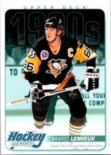 2013-14 Upper Deck Hockey Heroes 1990s Mario Lemieux #HH63