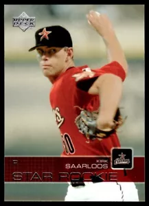 2003 Upper Deck Star Rookie Kirk Saarloos Houston Astros #12 - Picture 1 of 2