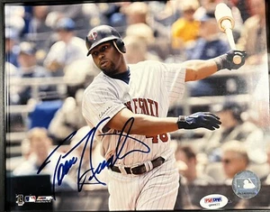 Torii Hunter Signed Minnesota Twins 8x10 Photo PSA COA Autograph - Picture 1 of 4