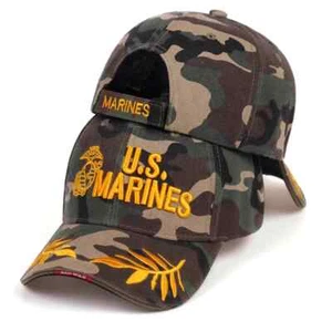 U.S. MARINES Hat. Marine Corps Logo, Adjustable Strap, New Camo Color. - Picture 1 of 3
