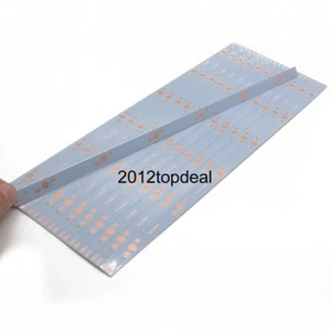 10pcs 30CM x 1CM Aluminium PCB Circuit Board for 6 x 1w,3w,5w LED in Series - Picture 1 of 1
