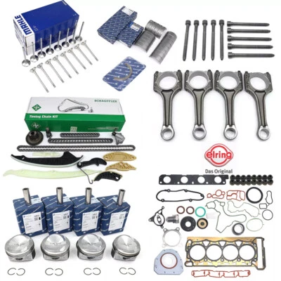 Kit de revisión de reconstrucción de cilindro de motor para VW AUDI A3 A4 1.8 TFSI CDAA CDHA CDHB Foto 1 de 4