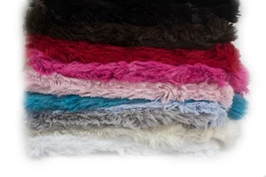 Minkee Hair Shaggy Artificial fur 18 mm, 50 x 160 cm - Picture 1 of 82