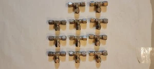 HOKE GYROLOK 1/4" Union Tee 4TTT316 package of 11 - Picture 1 of 2