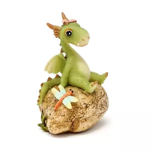 Girl Dragon Emberz with Dragonfly TO 4750 Miniature Fairy Garden - Picture 1 of 5