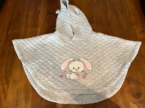 Poncho Gr. 86 für Mädchen Grau Hase von Ergee - Bild 1 von 3