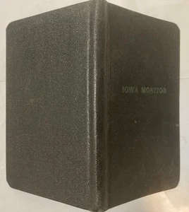 1962 AF AM MASONS MASONIC FREEMASONRY GRAND LODGE IOWA OFFICIAL MONITOR HISTORY+ - Picture 1 of 4