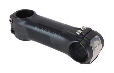 Black Inc Carbon Road Bike Stem 31.8 x 110mm 4-Bolt Titanium -6° Lightweight - Image 1 of 4