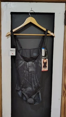 Bodysuit Torsette Feminino Modern Miracle Novo Preto Tamanho XL - Imagem 1 de 4