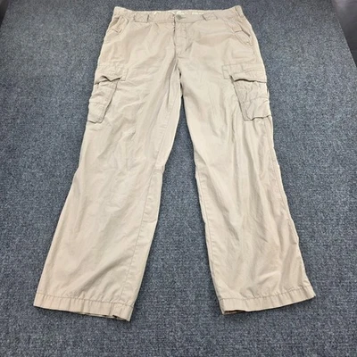 Pantalones cargo Cabelas para hombre caqui calce relajado utilitario exterior talla 36x30 Foto 1 de 4