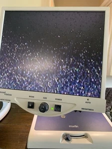 Merlin Enhanced Vision LCD Low Vision Video Magnifier MRVE19A-VA Reader Tested - Picture 1 of 17