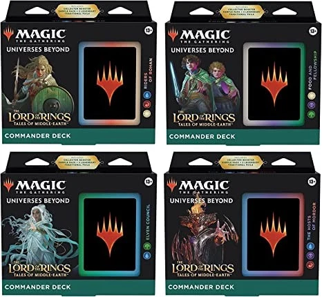 Magic The Gathering MTG - Lord of the Rings Tales of Middle-Earth Commander Deck - Image 1 of 1