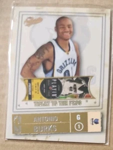 Antonio Burks 2004/05 Fleer Authentix #105 RC Rookie Grizzlies 473/750 - Bild 1 von 2