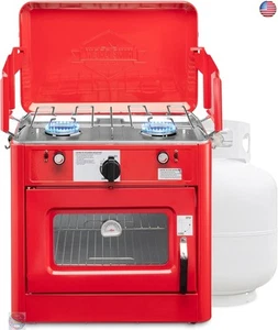 Hike Crew Outdoor Gas Camping Oven w/Carry Bag | CSA Approved Portable - Picture 1 of 6