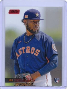 2021 Topps Stadium Club - Cristian Javier #103 Red Foil (RC) Houston Astros - Picture 1 of 2