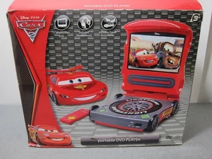 Disney Cars Pixar Lightning McQueen 7" LCD Portable DVD Player - PARTS/REPAIR! - Picture 1 of 20