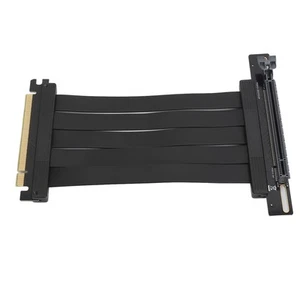 PCIE 4.0 X16 Extender Right Angle 26GB/s 5.9in Shielded Gold Plated GPU Exten FY - Afbeelding 1 van 22