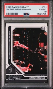 Victor Wembanyama 2023-24 Panini #331 NBA Rookie Card 1 of 5172 PSA 10 GEM MINT - Picture 1 of 2
