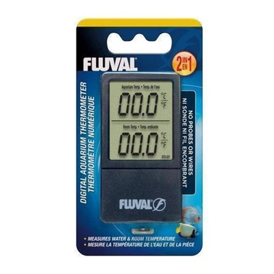 Fluval 2 in 1 Digital Aquarium Thermometer Temperature Gauge - image 1 of 2