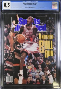Sports Illustrated December 17 1990 - Michael Jordan NEWSSTAND CGC 8.5 - READ 🔥 - Picture 1 of 3