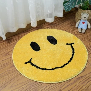 Alfombra de baño cara sonrisa para bañera baño fregadero dormitorio decoraciones lindo feliz... - Imagen 1 de 4